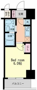 HS梅田EAST【14階】の間取り