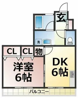 マルイチビル【301号室】の間取り