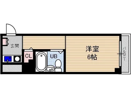 大池5番館【407号室】の間取り