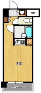 トーカン久留米駅東Ⅱキャステール【9階】の間取り