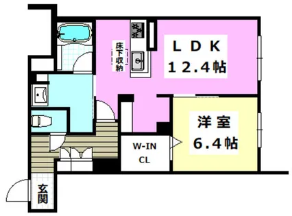 SHAMAISON LA VIE IDEALE【1階】の間取り