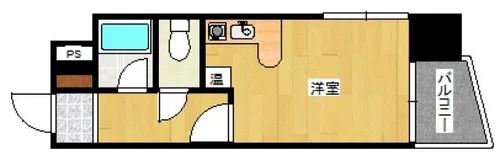 ロマネスク通町【208号室】の間取り