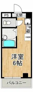 伊集館【4階】の間取り