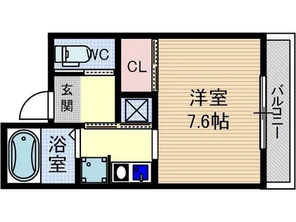 プリマヴェーラ2【209号室】の間取り