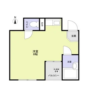 大啓ビル【3C号室】の間取り