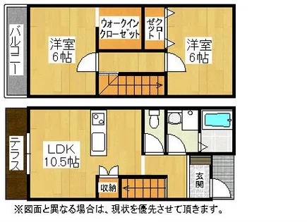 CS黒崎【1階】の間取り