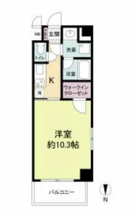 フレンシアノイエ内本町【14階】の間取り