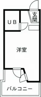 プレスイン六番町【3-B号室】の間取り