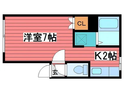 ソシアル【2階】の間取り