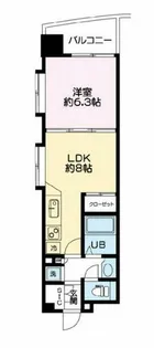 コンソラーレ同心【7階】の間取り