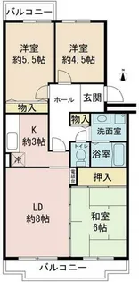 コーポラスK&T【1階】の間取り