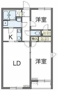 レオネクスト大都【2階】の間取り