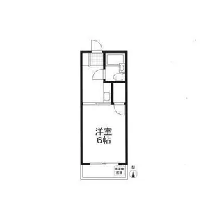 スカイブルー80【210号室】の間取り