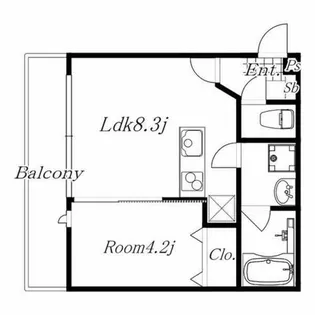 FS CREART GOKISO(エフエスクリアートゴキソ)【2階】の間取り