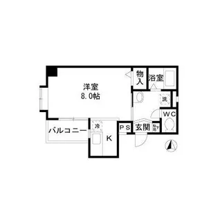 サンセイハイツ桜山【2階】の間取り