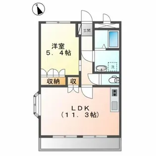 ルミナスハイム【2階】の間取り