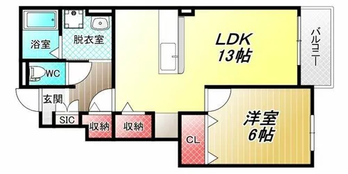 キトラ・メゾン【1階】の間取り
