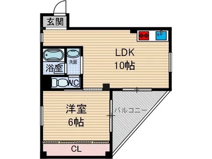 美山ビル【3階】の間取り