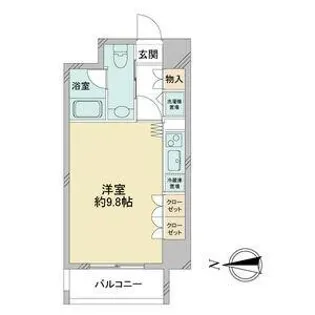 S-FORT桜山【4階】の間取り