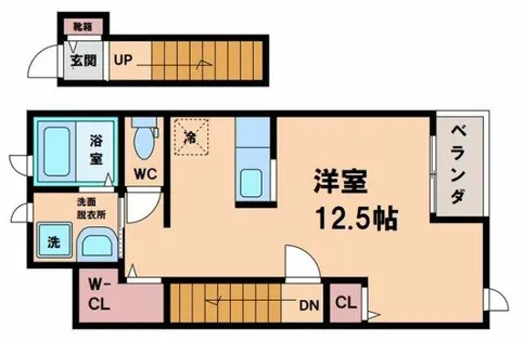 サンフルールMD【2階】の間取り