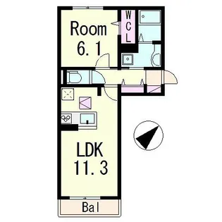 N【2階】の間取り