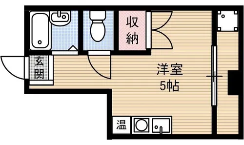 本町ハイツ【106号室】の間取り