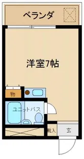 サニーハイツマツモト【3階】の間取り
