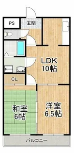 ソファイン深井【1階】の間取り