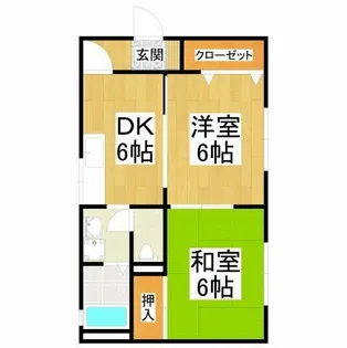 メゾン・ヒロ【2階】の間取り