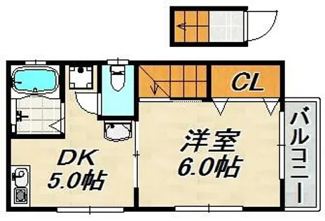 ミントハイツⅠ【2階】の間取り