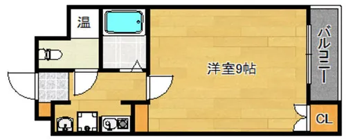 フィップロード【202号室】の間取り