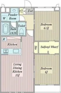 Prostar【203号室】の間取り