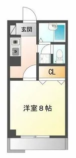 グランデージSuzuran【2階】の間取り