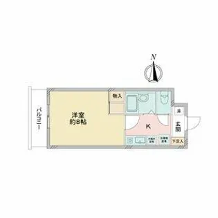 ISM 泉【2階】の間取り