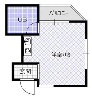 メゾンサンライズ【405号室】の間取り