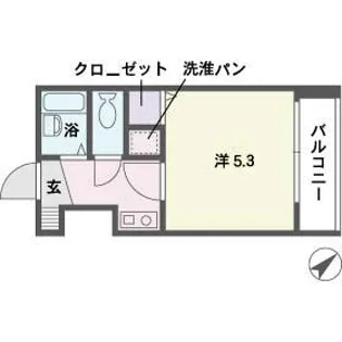 ピエ・タ・テール【4階】の間取り