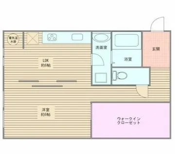 奥野ビル【4階】の間取り