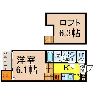 Cordon Bleu【2階】の間取り