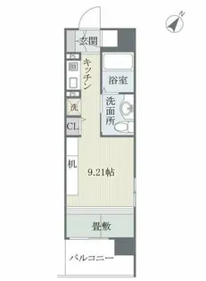 フェルト627【13階】の間取り