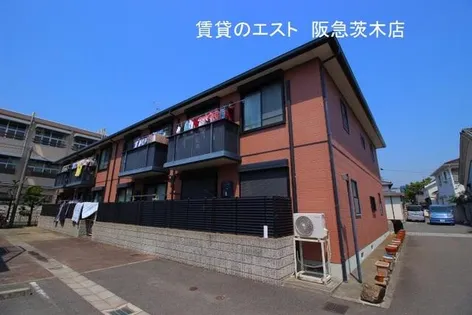 大阪府茨木市水尾3丁目【アパート】の外観
