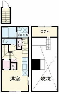 愛知県名古屋市熱田区神宮3丁目【アパート】の間取り