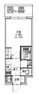 エスリードレジデンス梅田マークス【4階】の間取り