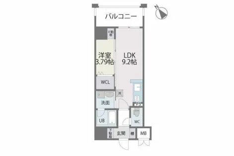 Cinnamon Court【5階】の間取り