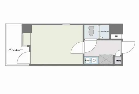 朝日プラザ博多Ⅴターミナルスクエア(605)【6階】の間取り