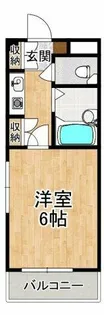 インヴァリ【2階】の間取り