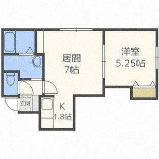 グランステージ【103号室】の間取り