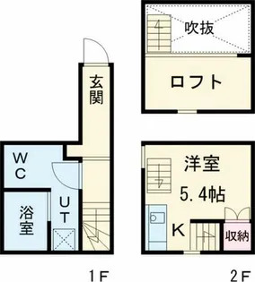 ラフィーカ金山【1階】の間取り