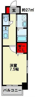 salice柳町【5階】の間取り