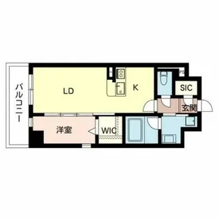 ベラ・ルーナ【4階】の間取り