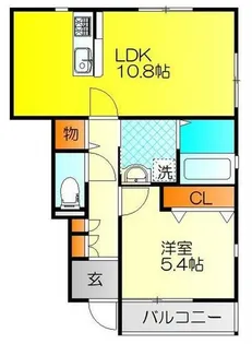 Gran・casa B棟【1階】の間取り